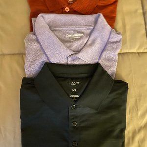 3-Croft and Barrow Polos Short Sleeve